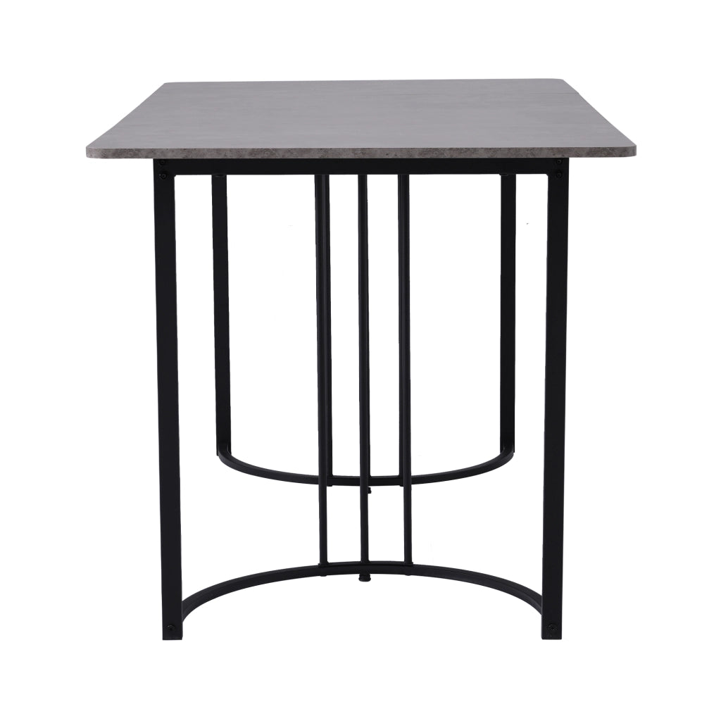 Set tavolo da pranzo 140x80 cm con 4 sedie in velluto beige, piano effetto marmo e gambe regolabili