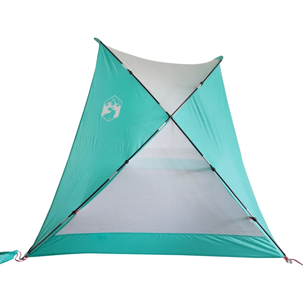 Tenda da Spiaggia Verde 274x178x170/148 cm in Poliestere 185T 94404