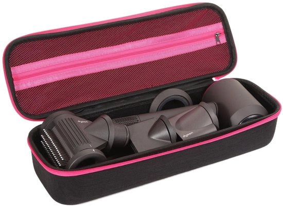 Borsa di trasporto / Borsa di ripristino / Borsa di stoccaggio / Tas di protezione - Adatto per Dyson & Accessori - Borsa vuota - Nero e rosa