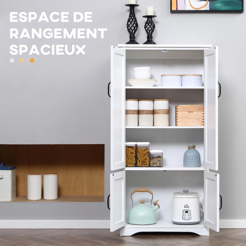 Armadio da cucina con ante e ripiani ¨C Minimal ¨C bianco