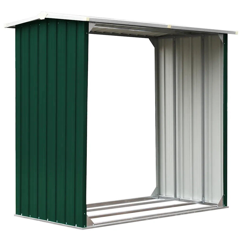 Capannone in Acciaio Zincato 172x91x154 cm Verde 47080