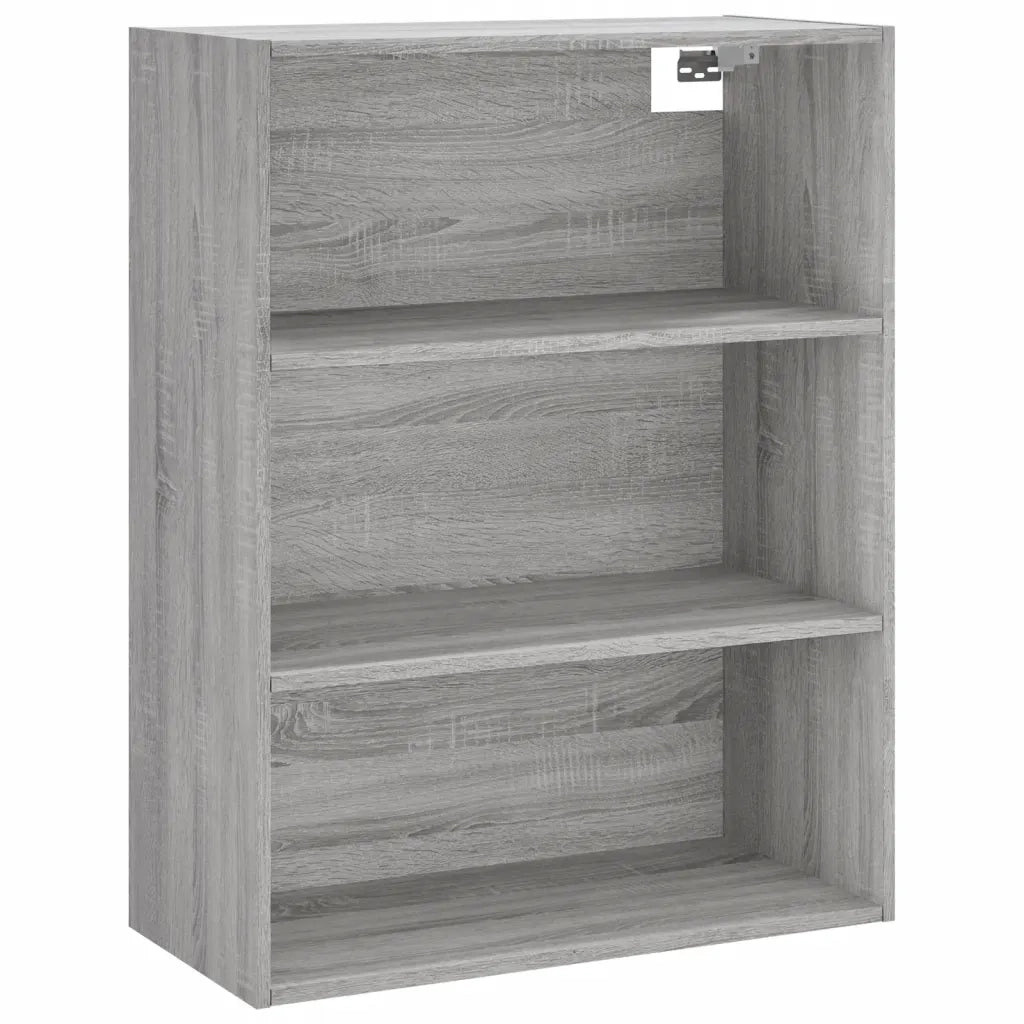 Credenza | Madia | Buffet da pranzo | Armadio da pranzo Grigio Sonoma 69,5x34x180 cm in Legno Multistrato