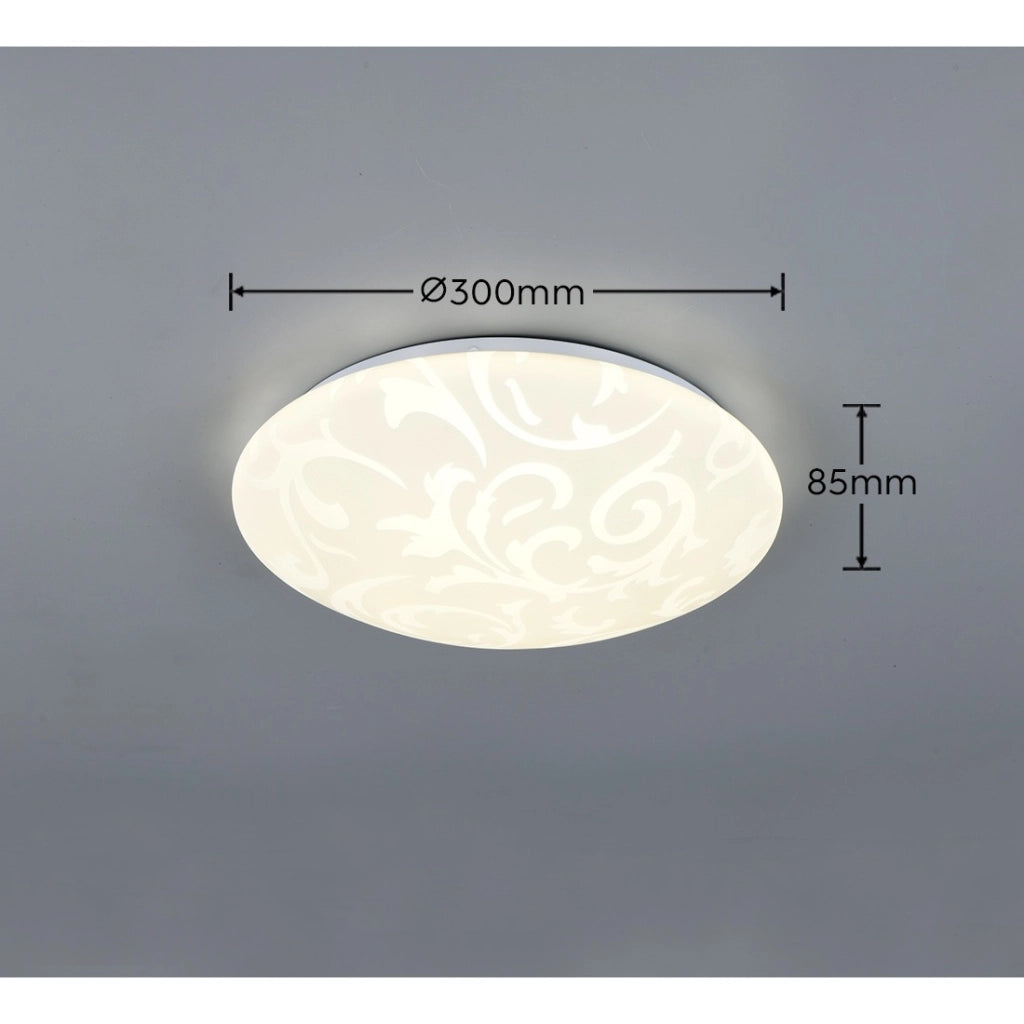 PLAFONIERA LED UMBRIA 5 16W D.30CM GIGLIO