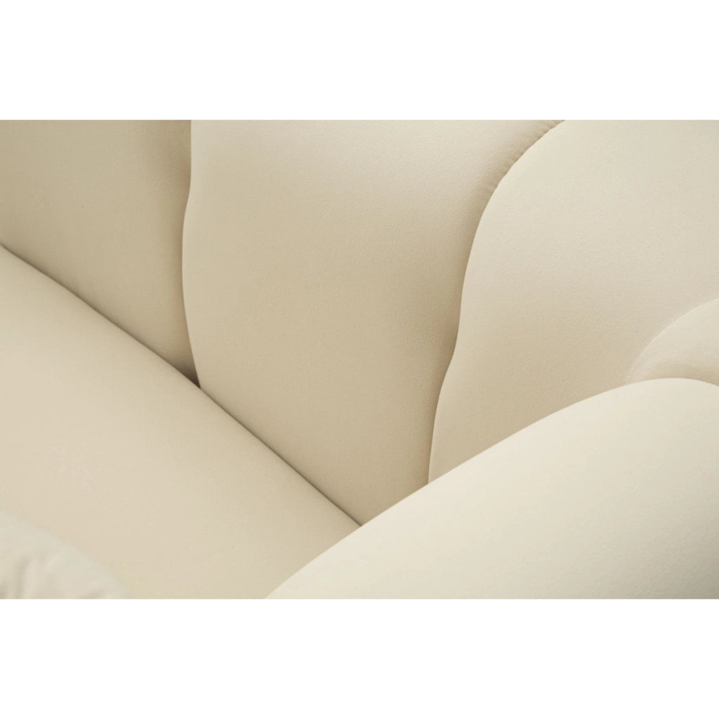 Poltrona VKH322, Beige, Legno, 81x97x71 cm