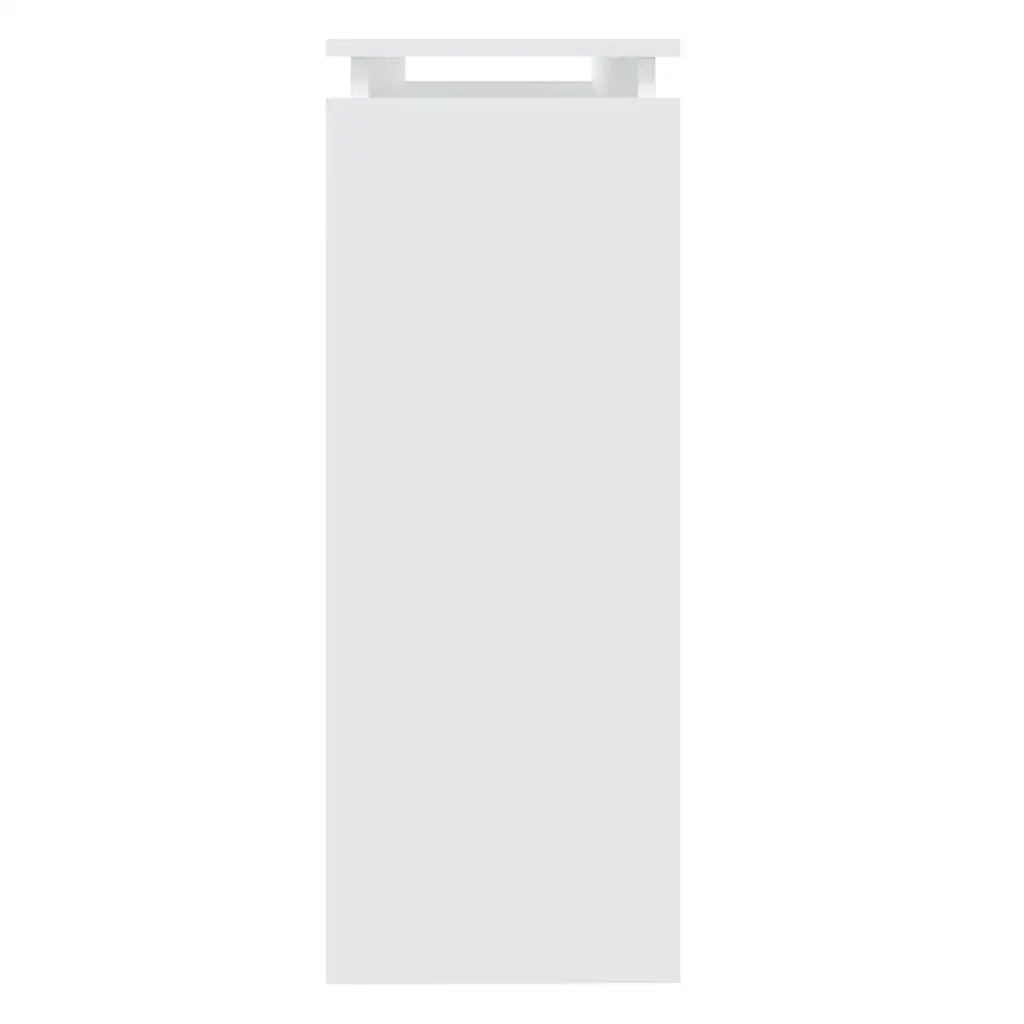 Tavolino Consolle Bianco 102x30x80 cm in Legno Multistrato 808323