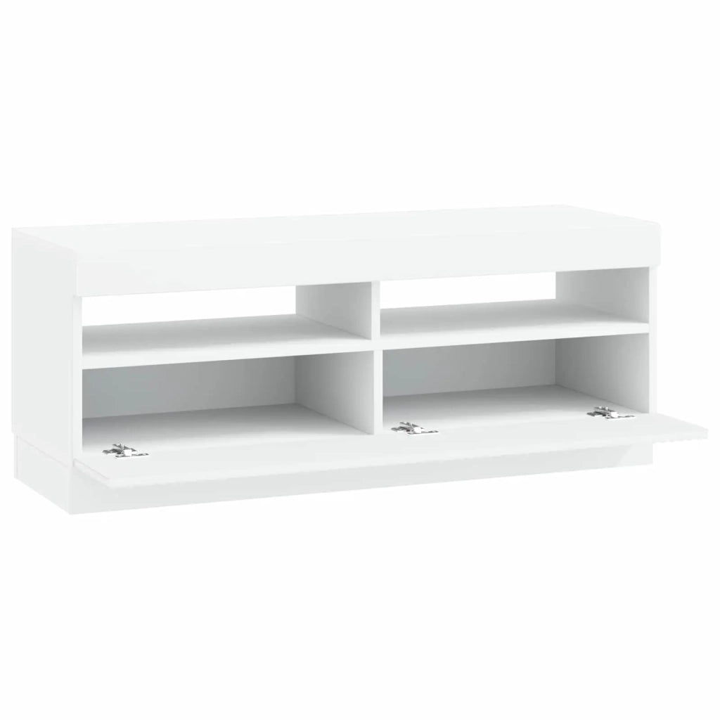 Mobile TV LED Bianco Legno ingegnerizzato 897425