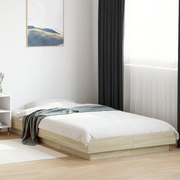 Giroletto Luci LED Rovere Sonoma 90x190 cm in Legno Multistrato 3281149