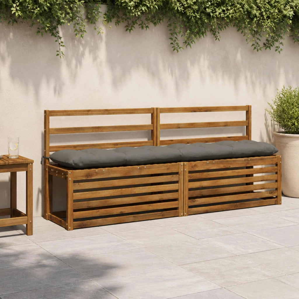 Cuscino per panchina VIANEN 100% Poliestere Grigio 953250