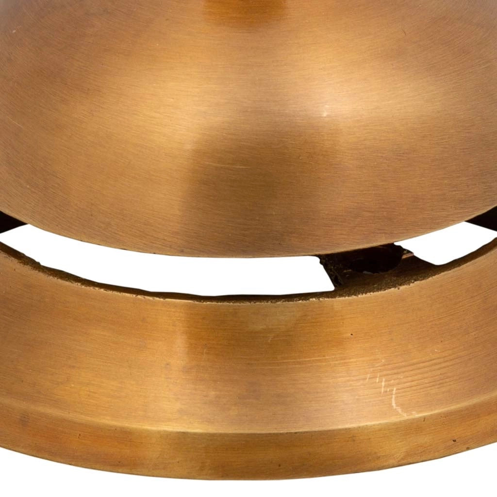 Campana in metallo dorato d10