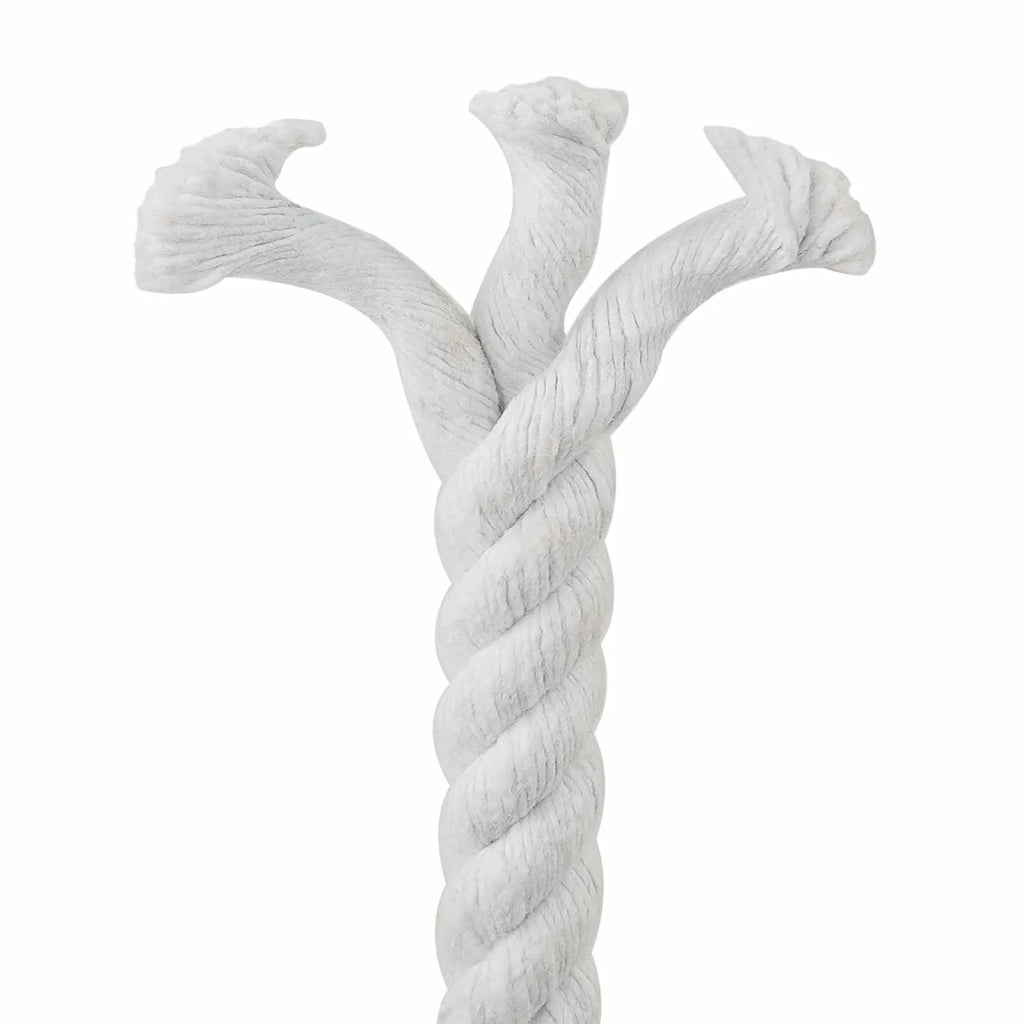 Corda di Cotone 20 mm 50 m Bianco 100% Cotone 42011874