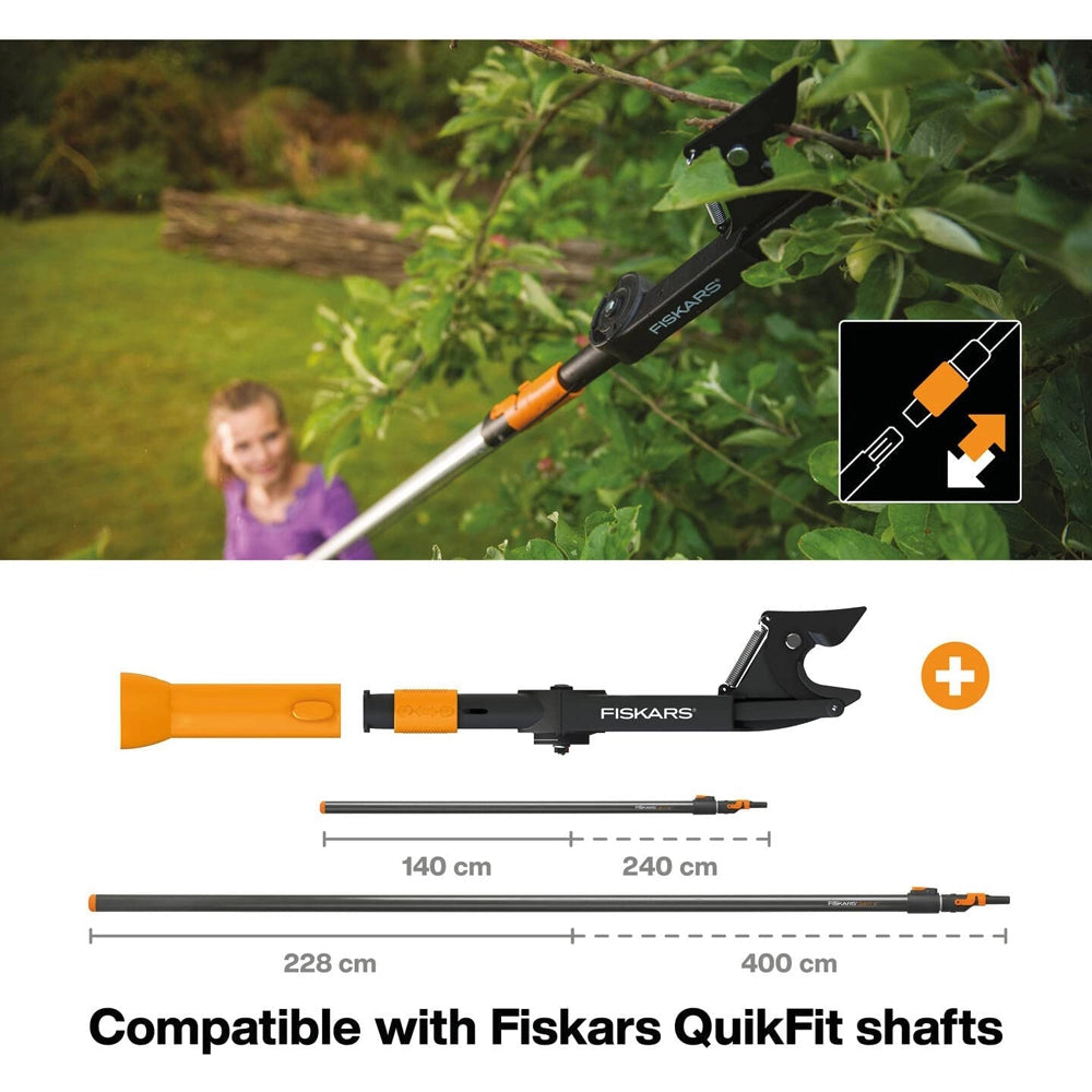 SVETTATOIO TRONCARAMI CESOIA CESOIE PER RAMI Ø32mm ACCESSORIO ASTA FISKARS 1100223