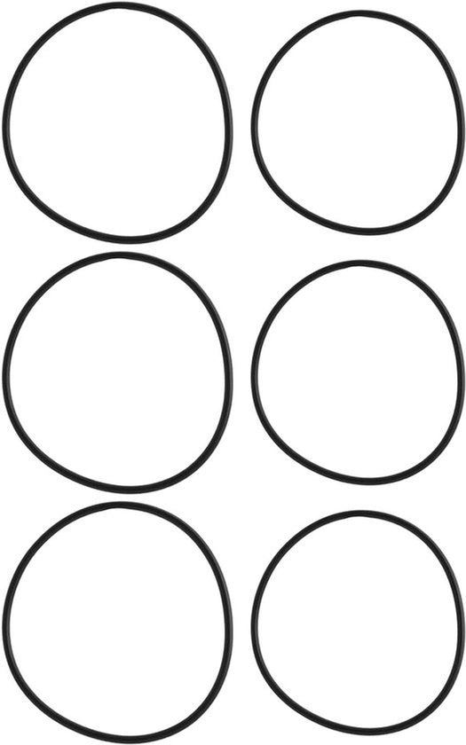 Filtro acqua O-ring - Gomma nitrile - O-ring imbottitura - WS03X10038 - Compatibile con GE GXWH04F GXWH20F GXWH20S GXRM10 GX1S01R - 6 pezzi Filtro acqua O-ring 90x3mm 92x3.5mm Filtro acqua casa