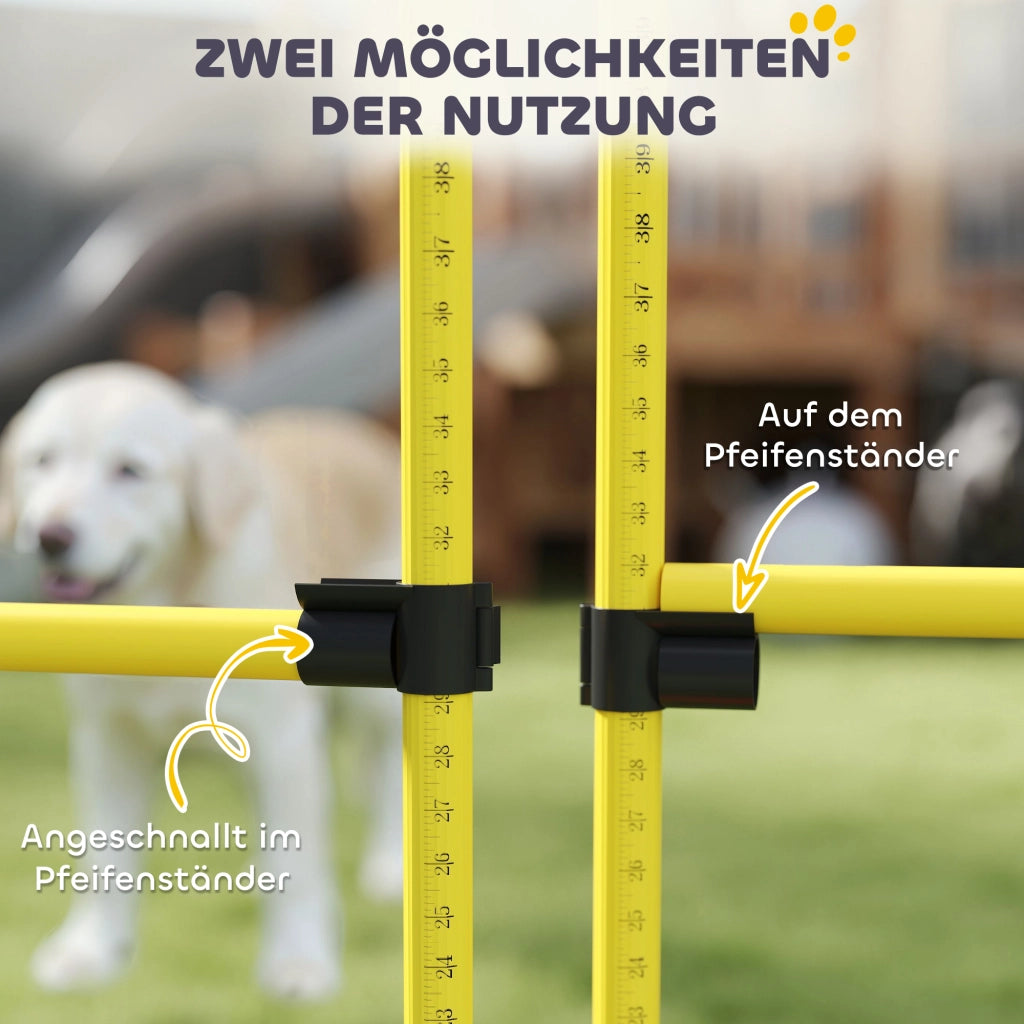 Set per Agility per Cani ¨C Minimal ¨C Giallo
