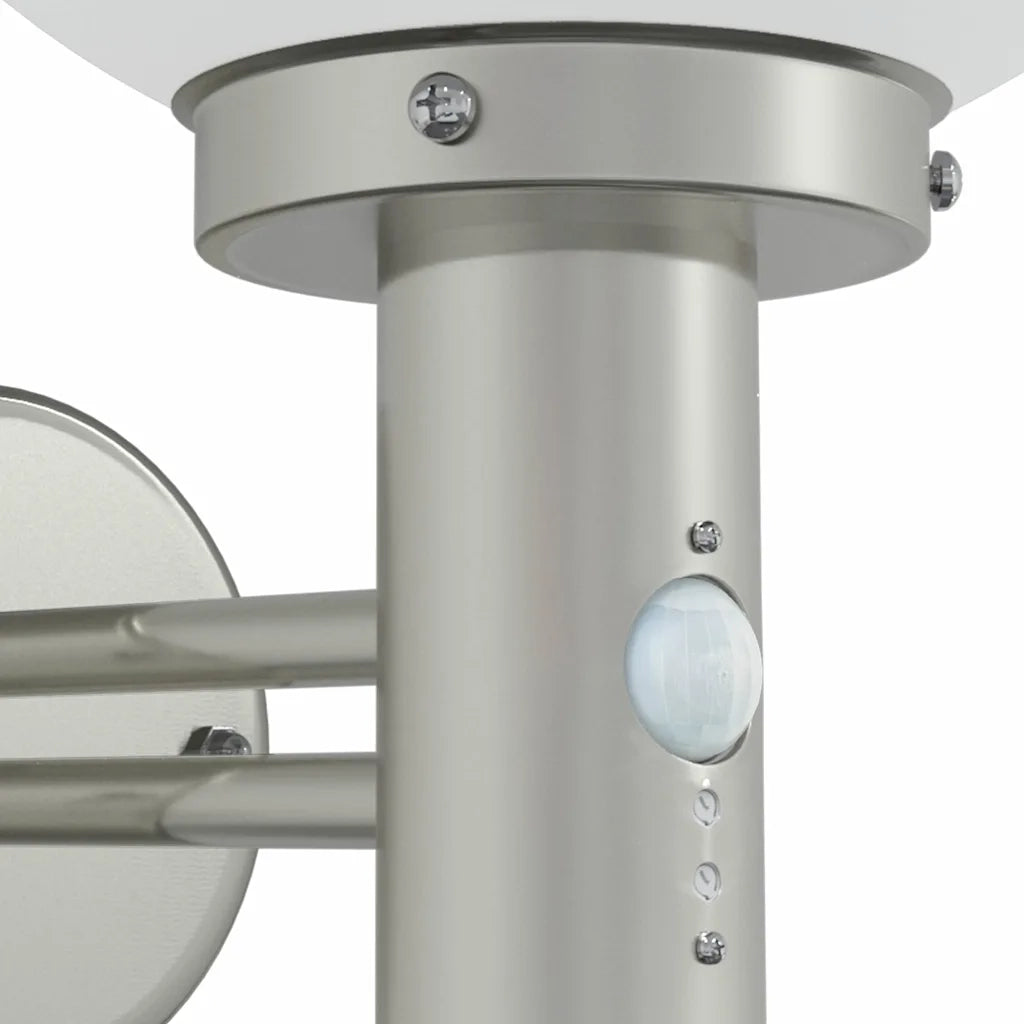Lampada da Parete Esterna 2 pz Argento 28 x 25 x 38 cm CFW7040887
