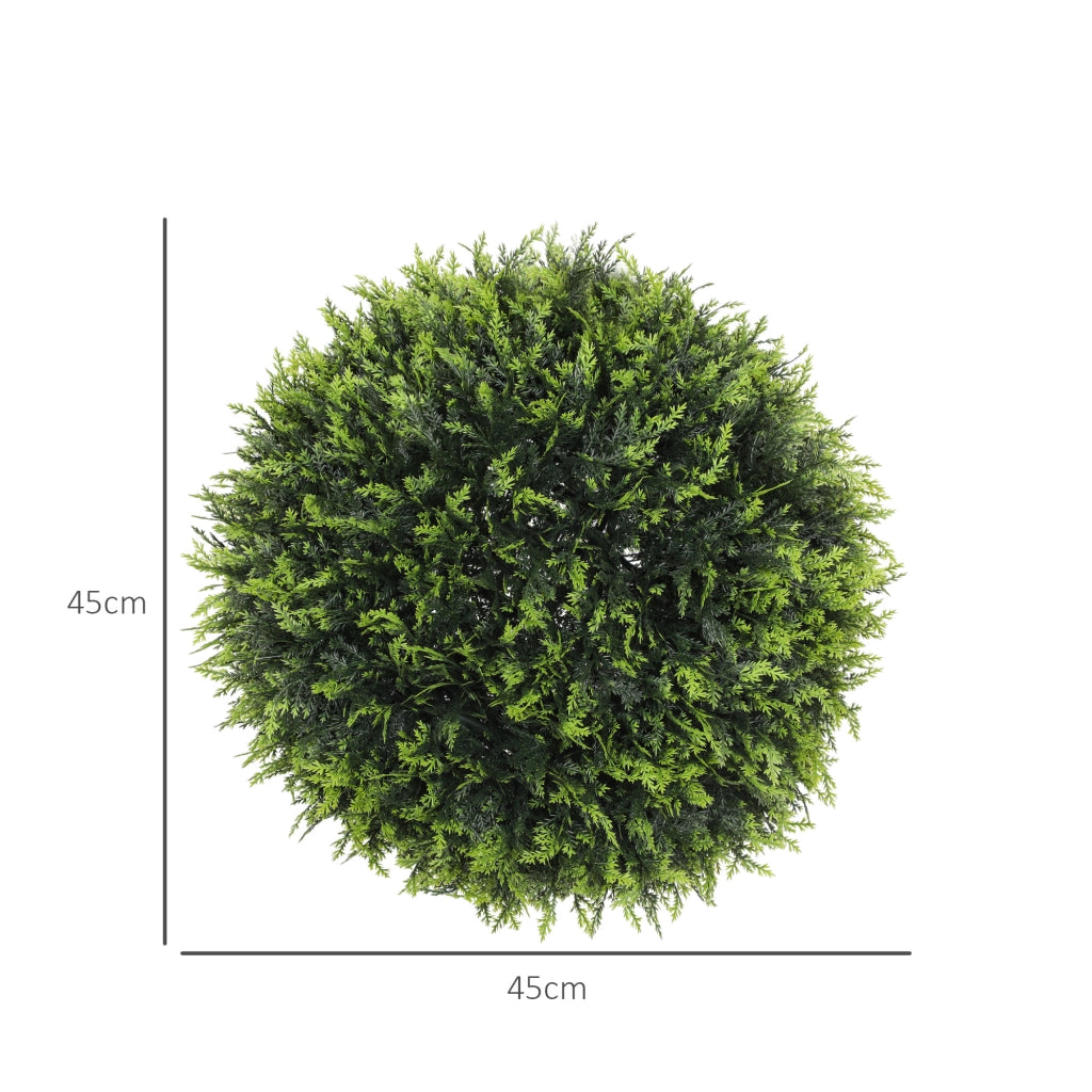 Piante Artificiali Set 2 Pezzi ¨C Minimal ¨C Verde 45 cm