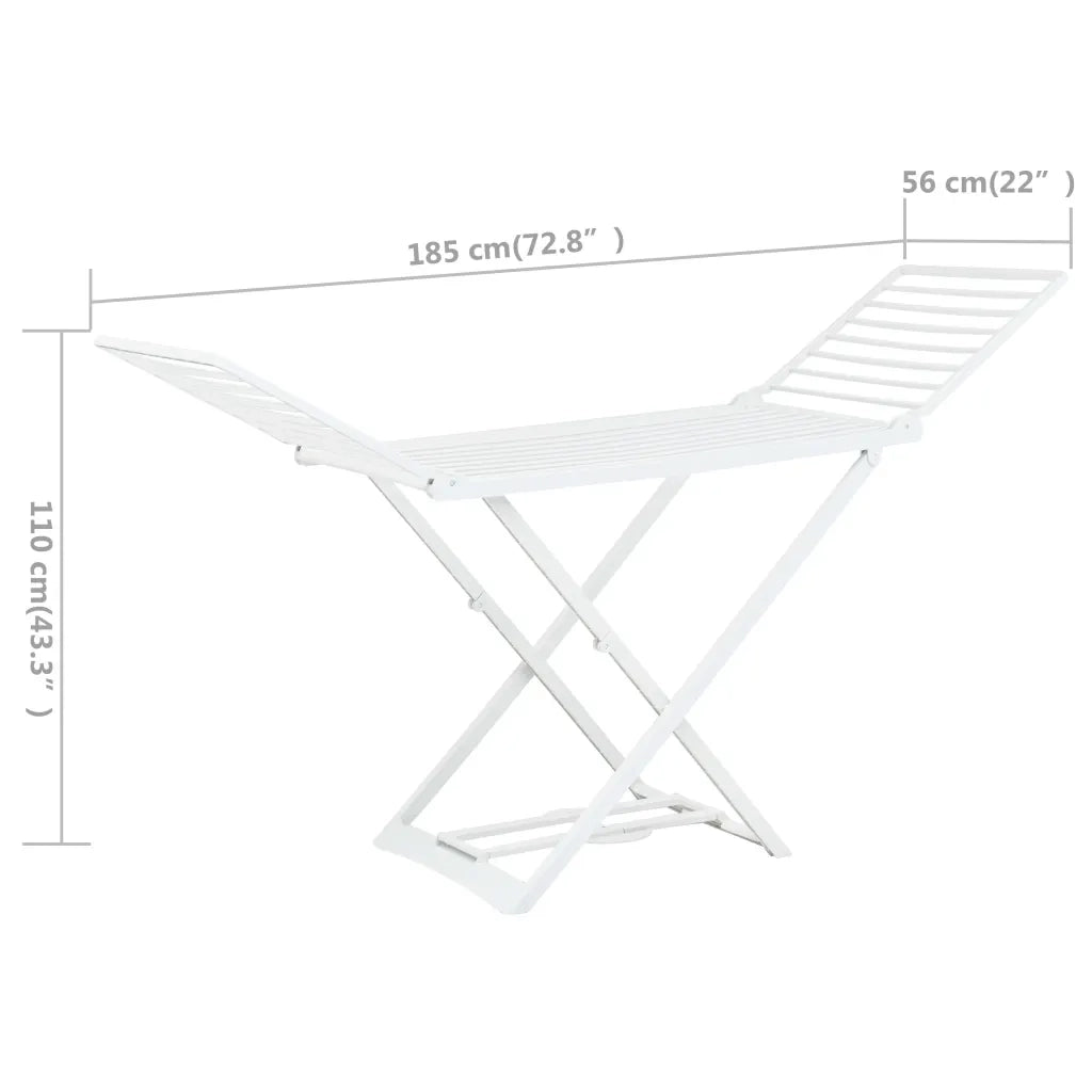 Stendibiancheria Bianco in Plastica 48817