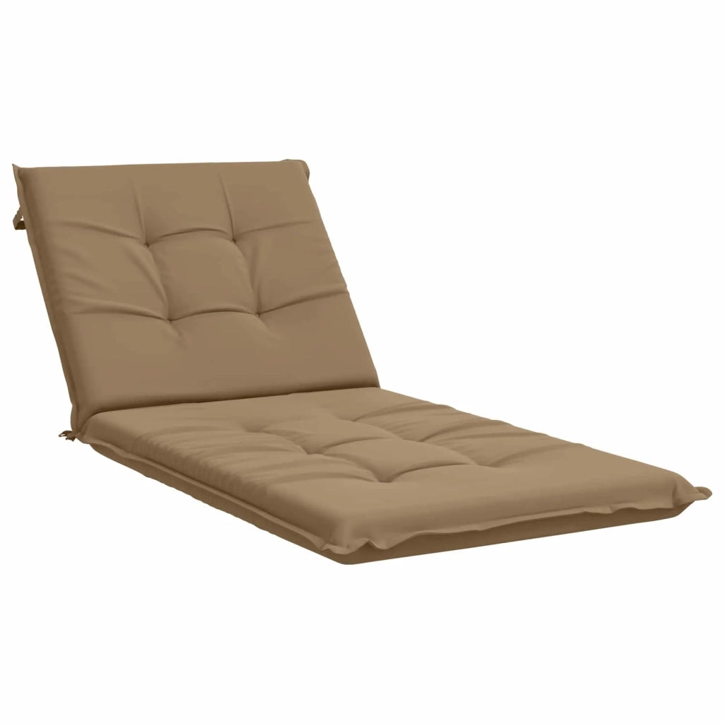 Cuscino per Lettino GEMERT 100% Poliestere Tortora 947482