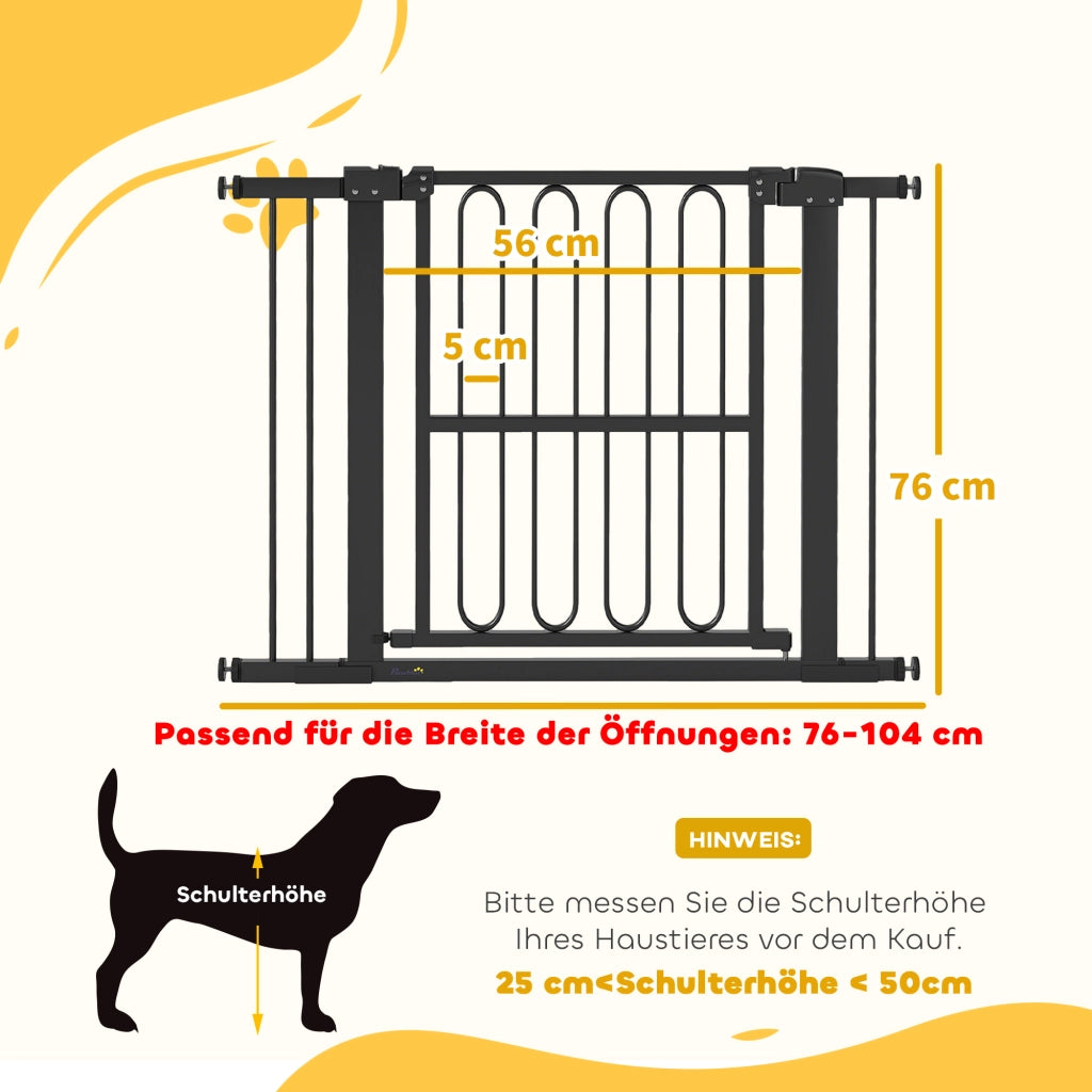 Cancello di sicurezza per cani ¨C Minimal ¨C 76-104 cm