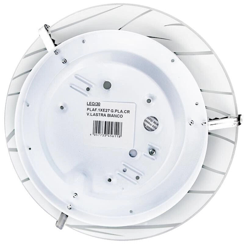 LEO LAMPADA PLAFONIERA 1 LAMPADINA E27 30 CM