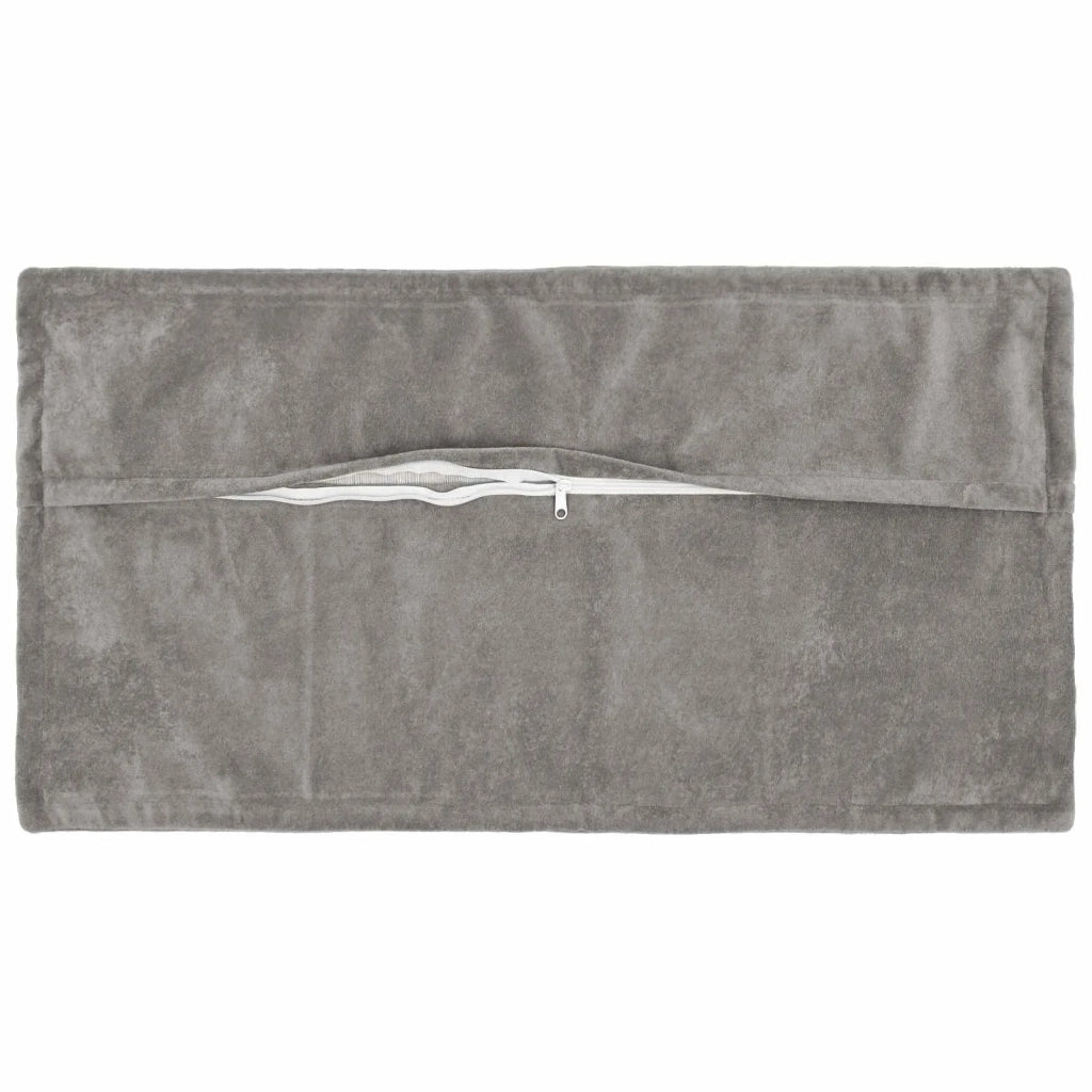 Cuscino HOUTEN 6 pz Grigio Chiaro Fleece in microfibra 934043