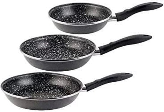 Set di pentole / padelle antiaderenti, set di padelle per frittate, PFAS libero, resistente al lavastoviglie