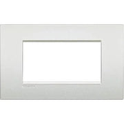 Living Light - Placca 4P Bianco Perla - LNC4804PR