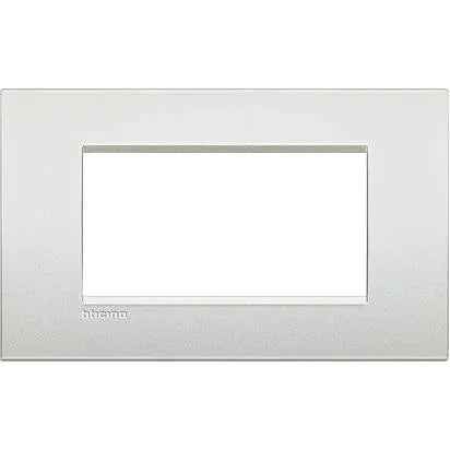 Living Light - Placca 4P Bianco Perla - LNC4804PR