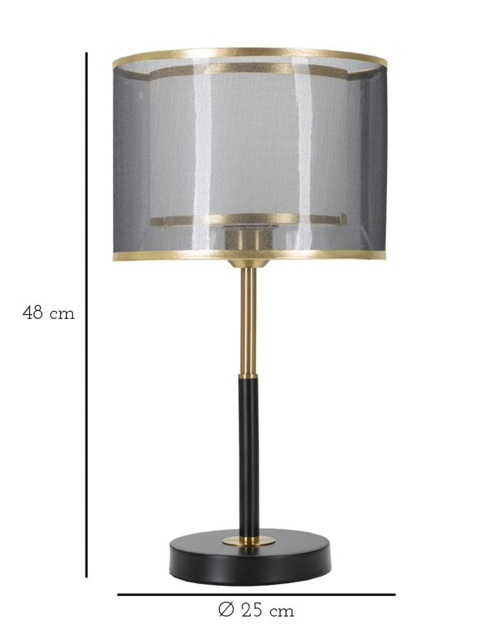 LAMPADA DA TAVOLO LEVELS CM Ø 25X48