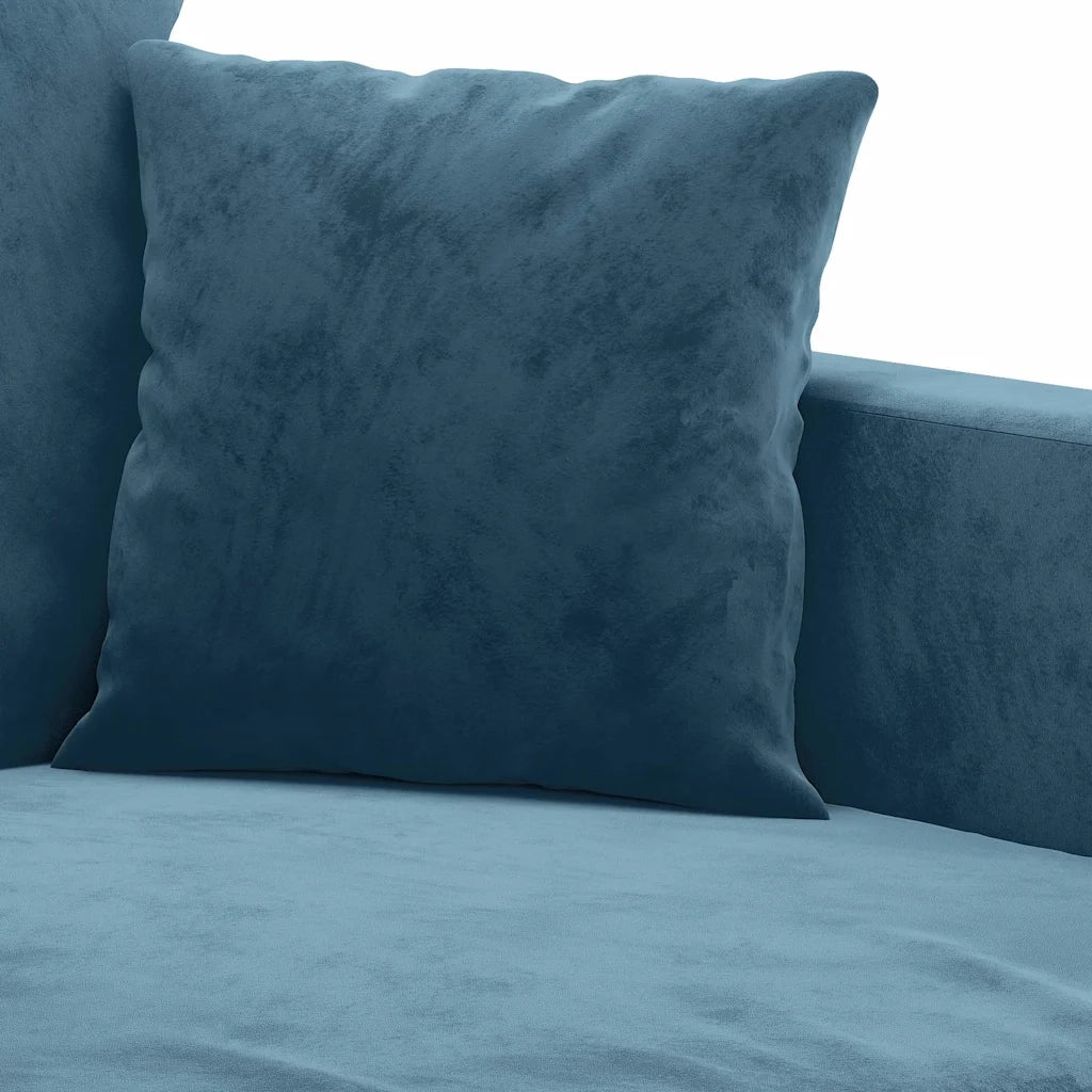 Poltrona Blu 60 cm Velluto 359292