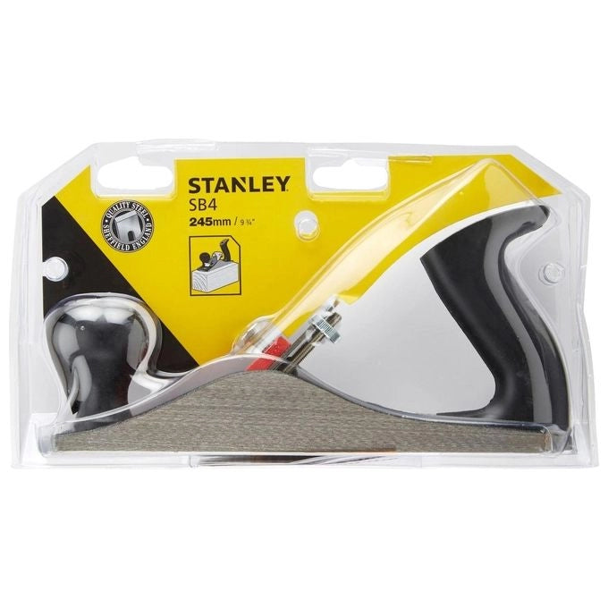 STANLEY 1-12-034 Pialla in Ghisa SB4 Manuale con Regolazione Profondita' e Allineamento Lama 245 mm colore Nero