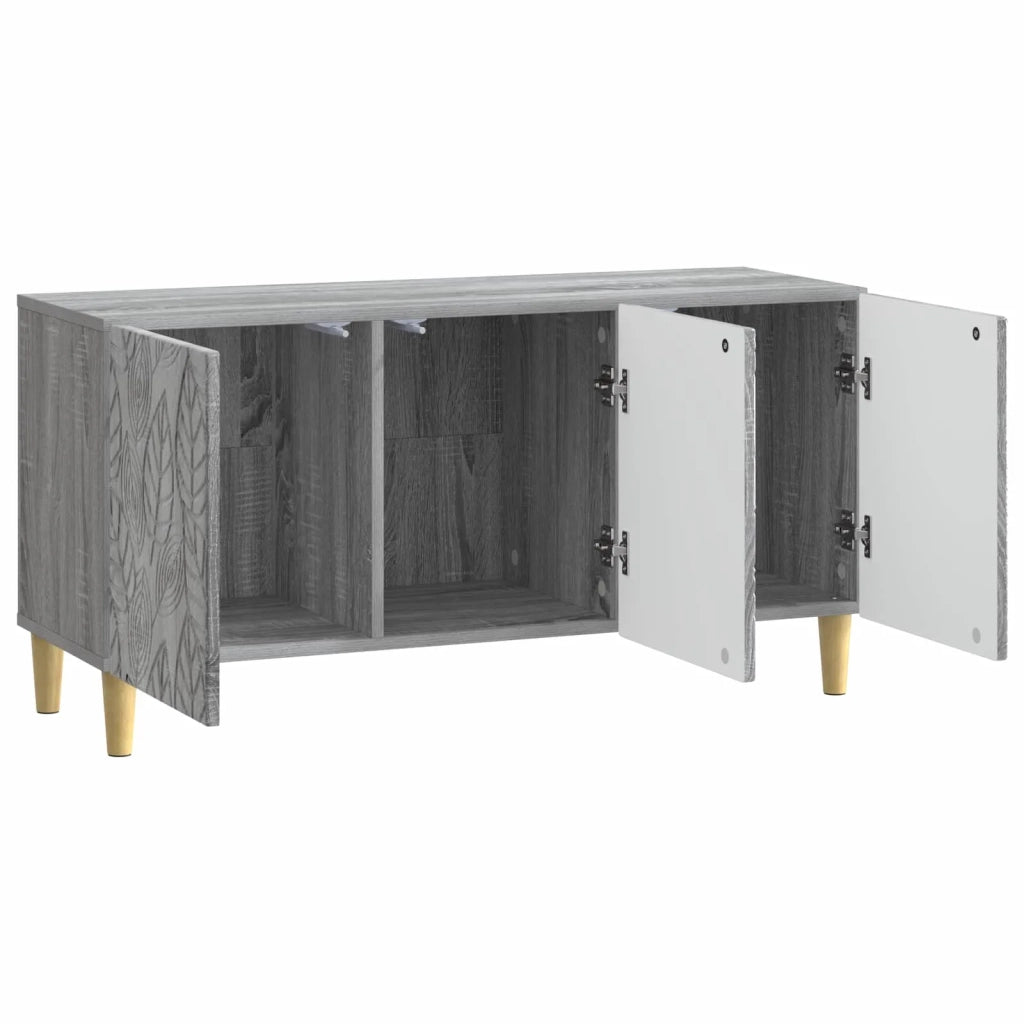 Mobile TV 99 x 34,5 x 50 cm Sonoma grigio Legno ingegnerizzato