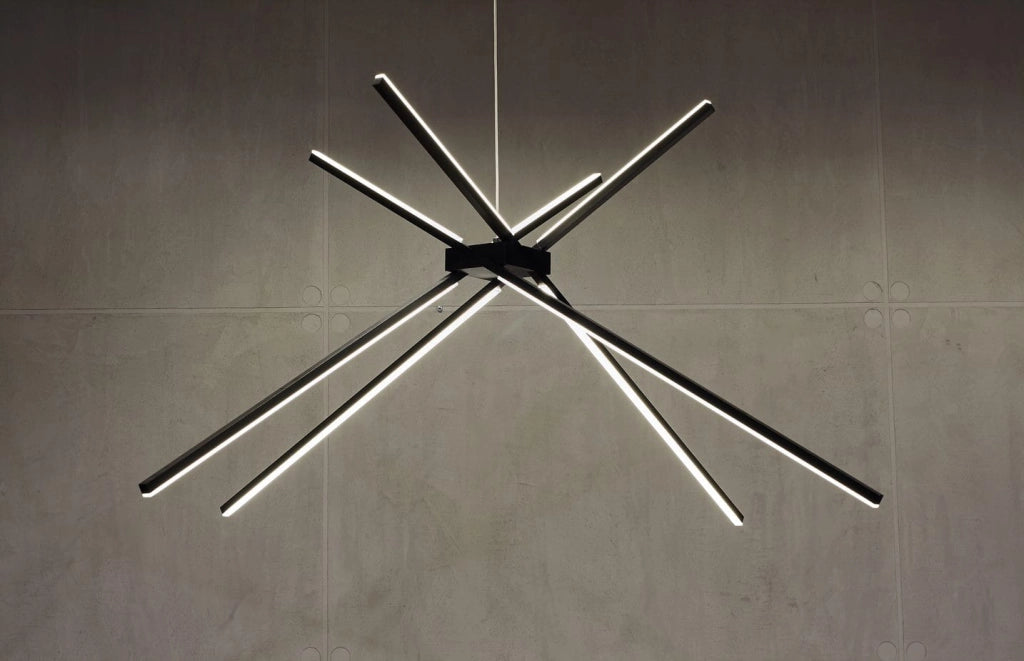 Lampada a sospensione bianca Spider LED 33W Maxlight P0270