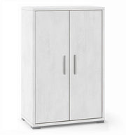 Mobile Armadio 2 ante H110 L71 P41 Cm colore bianco ossido Dd270k Sarmog