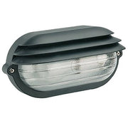 Applique Grande E27 linea palpebra ovale nero