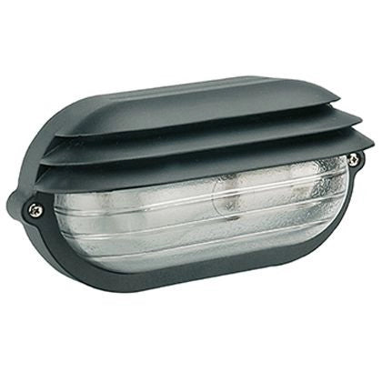 Applique Grande E27 linea palpebra ovale nero