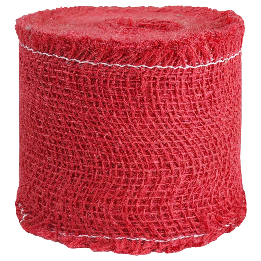Rotolo di Juta 10 x 5000 cm Rosso 42012040