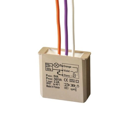 URMET MODULO DIMMER ELETTRONICO TEMPORIZZABILE MULTIFUNZIONE 500W MTV500E
