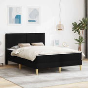 Struttura del letto Nero 140 x 200 cm Poliestere 3414961