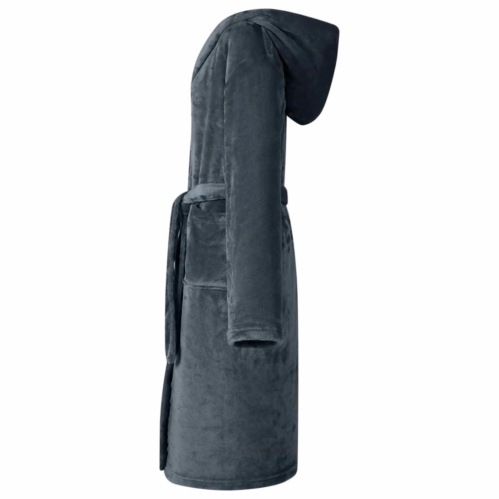 Accappatoio con Cappuccio Blu navy l Flanella CFW6801545