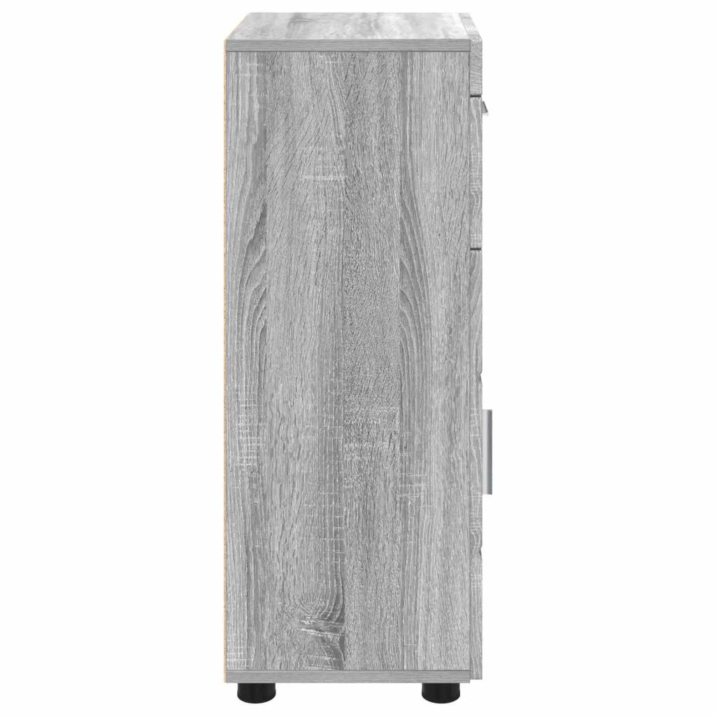 Armadio in Legno Grigio Sonoma Legno multistrato 880227