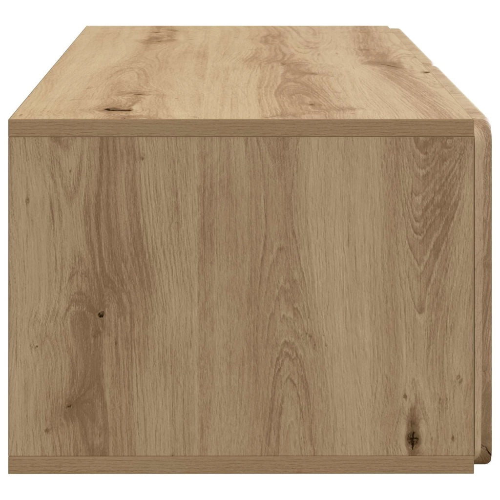 Mobile TV da Muro | Armadietto TV | Mobile Porta TV Rovere Artigianale 78,5 x 41 x 30 cm