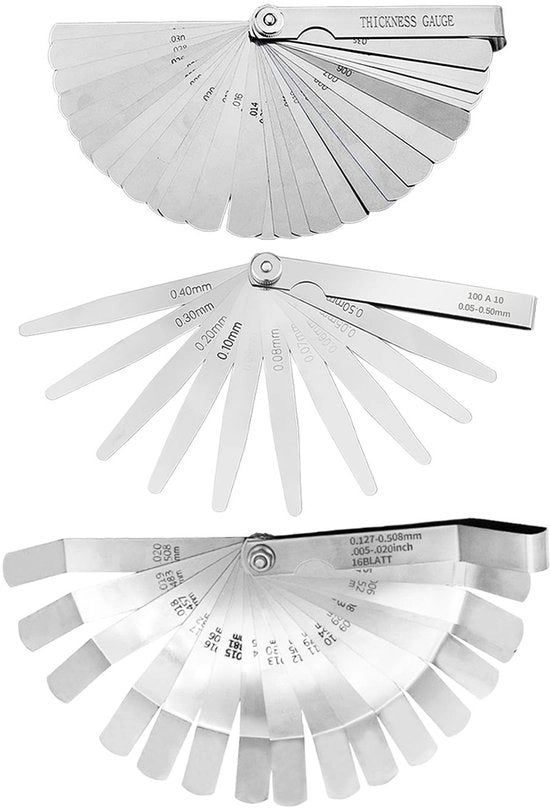 Misuratore di distanza da chitarra elettrica compatto - 3 pezzi - Marcatura scala doppia - Leggero - Adatto per chitarre elettriche base 

(Nota: ho mantenuto la specificazione "da chitarra elettrica" per mantenere la precisione tecnica)