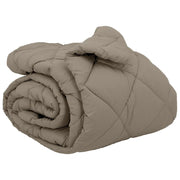 Piumone | Duvet Invernale Grigio chiaro 200 x 200 cm Microfibra