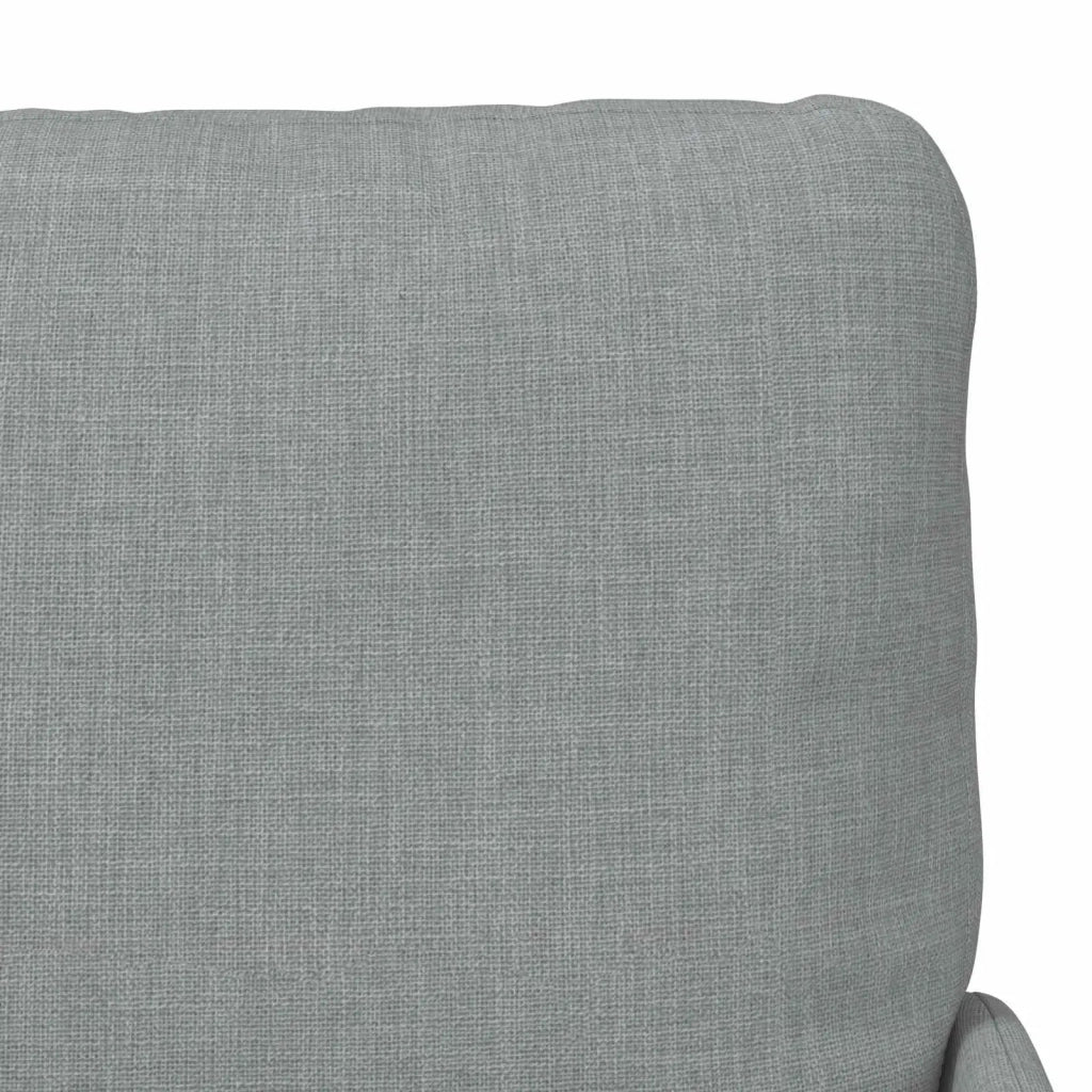Set divani con cuscino 3 pcs Grigio chiaro 115 x 56 x 80 cm 3406208