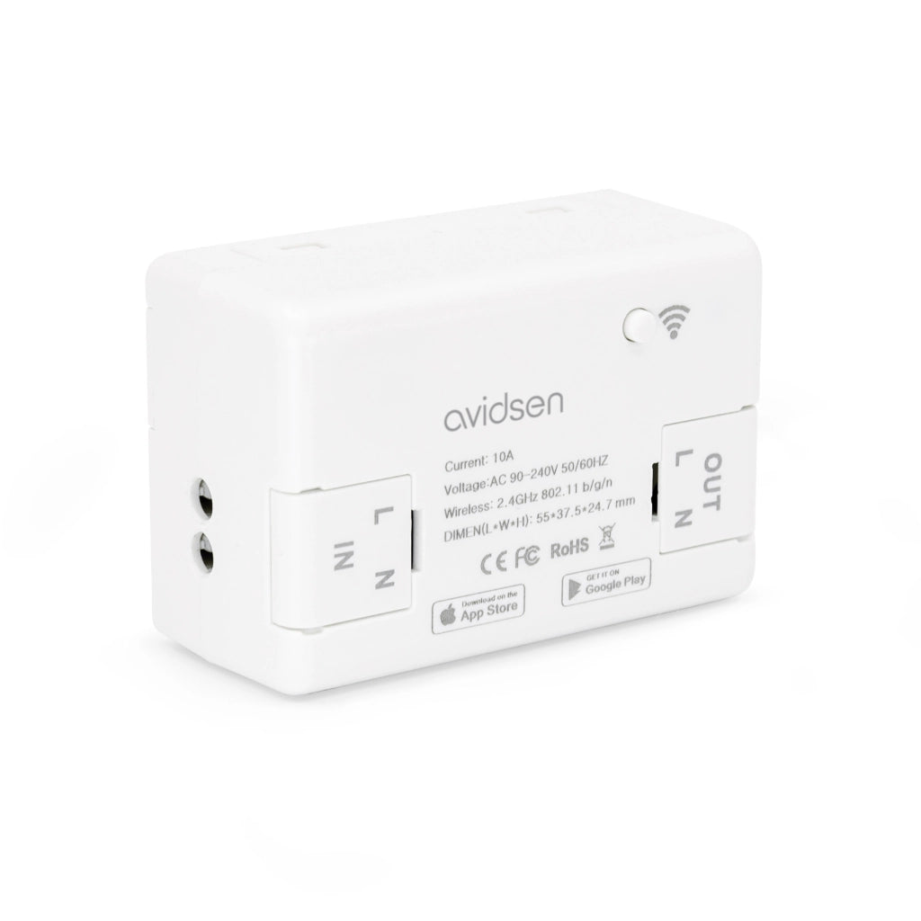 Modulo switch smart wifi on/off da incasso HomeControl 127063 Avidsen