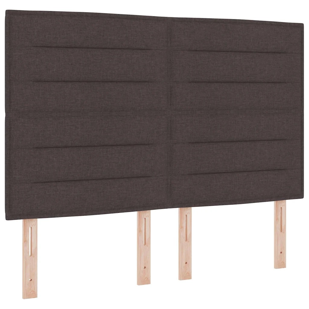 Testiera Marrone Scuro 144 cm Tessuto 3337687