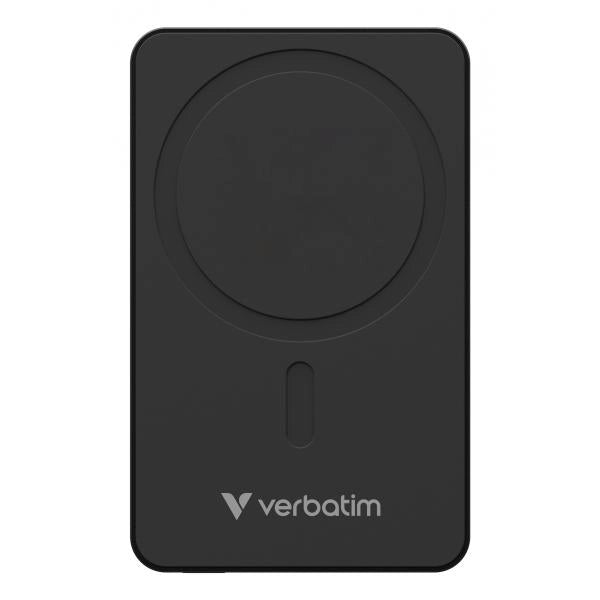 VERBATIM POWER BANK CHARGENGO ESSENTIALS MAGNETIC WIRELESS 5000MAH BLACK