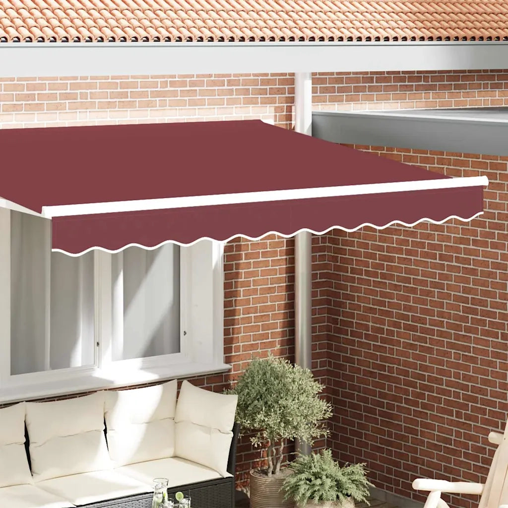 Tenda a Braccio Borgogna 230 x 20 cm Tela 42000701