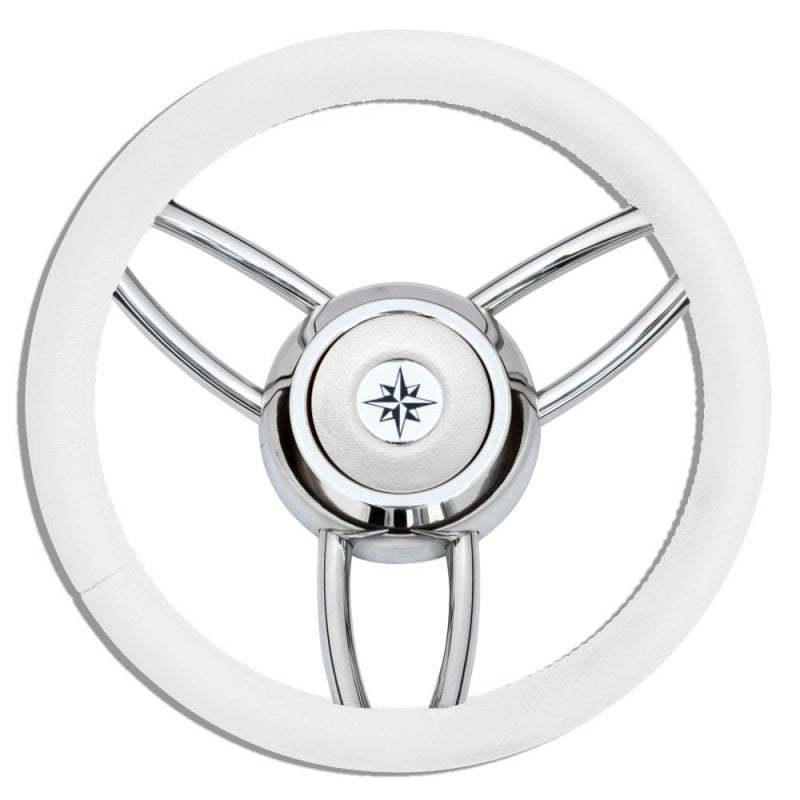 RUOTA TIMONE T26 BIANCO Ø MM.350