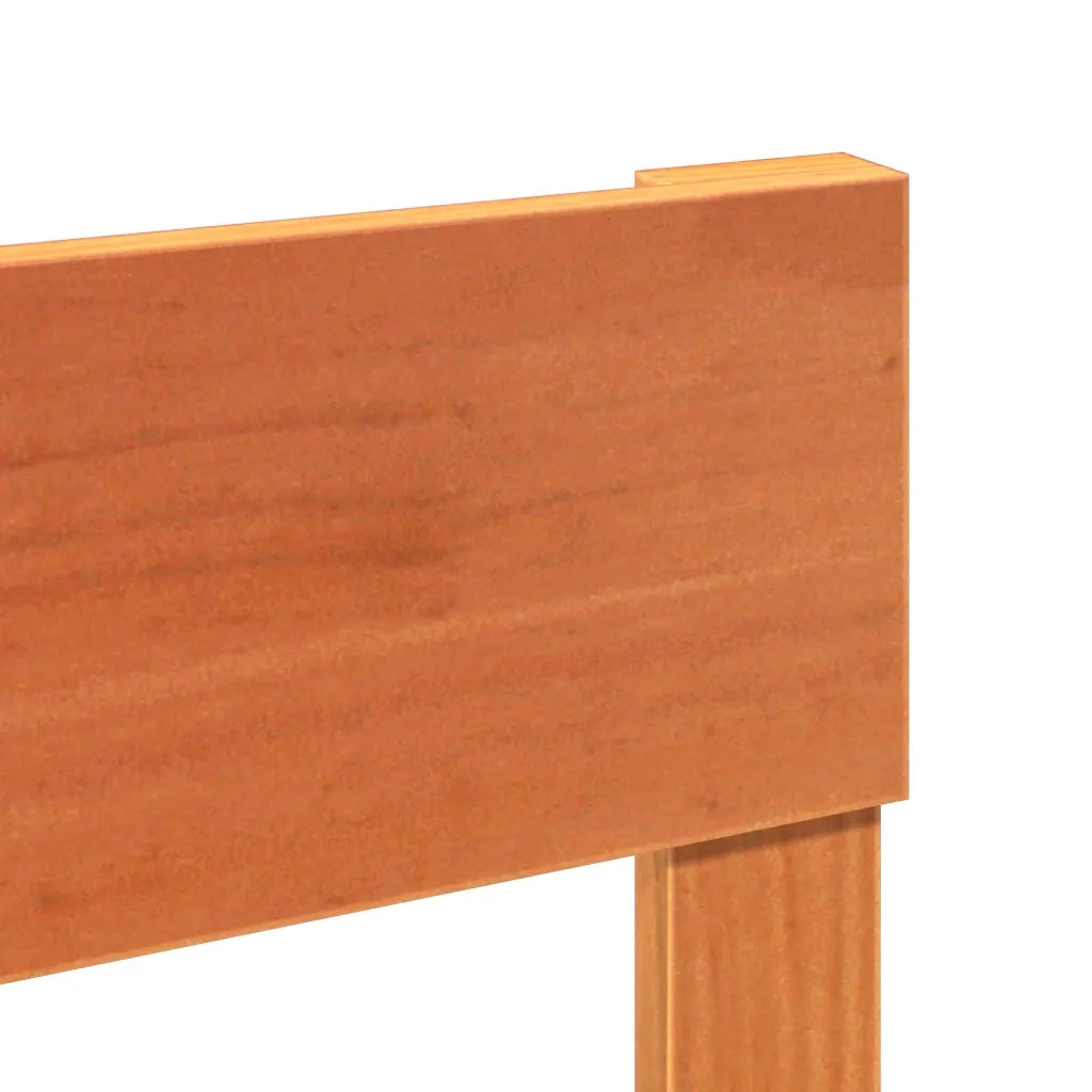 Letto senza Materasso Marrone Cera 150x200 cm in Legno di Pino 3302299